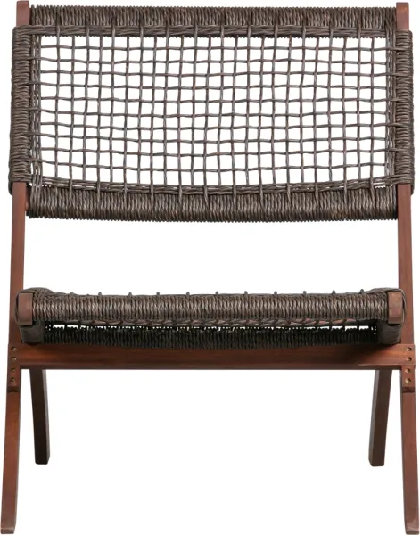 Lois, Fällstol, mörkbrun, Eukalyptus