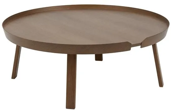 Muuto Around Soffbord Mörkbrun Extra Stor